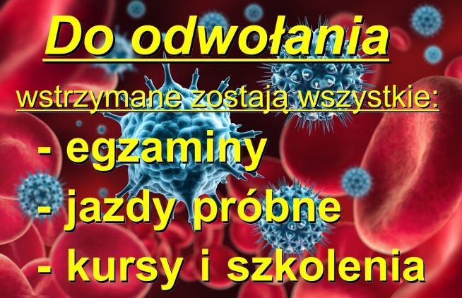 Wstrzymanie egzaminów